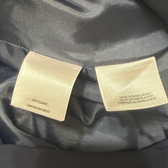 Nine West Navy Blue Blazer Size 16 in Black - Picture 10 of 11